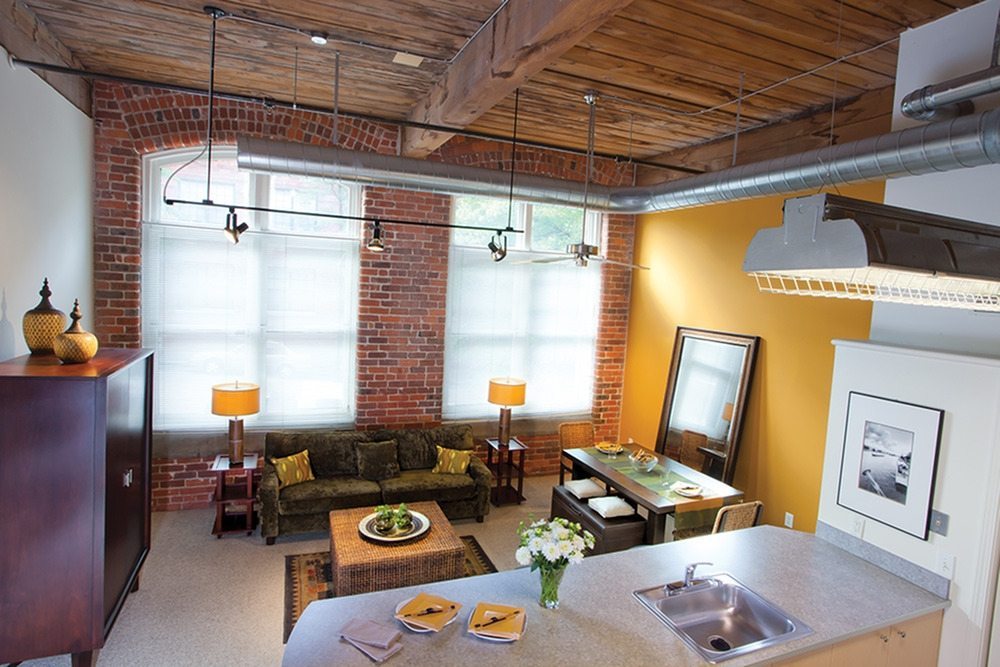 American Cigar Lofts | Converted Loft-Style Apartments in Richmond, VA | Living Room