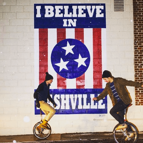 The Instagrammers Guide To Nashville, TN | Photo-Ops in Nashville | I Believe In Nashville Mural