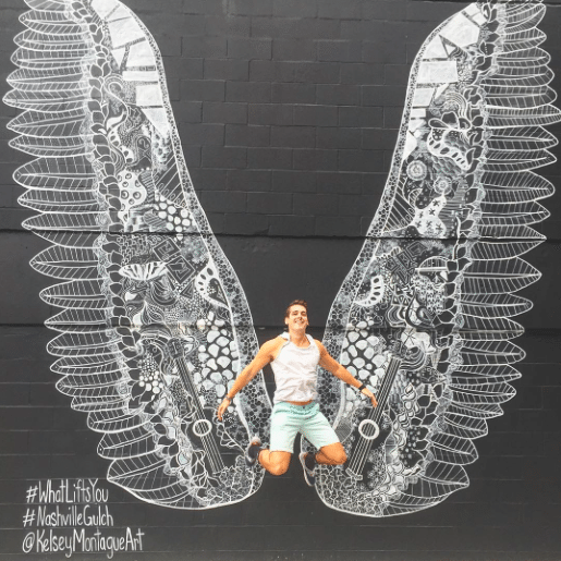 The Instagrammers Guide To Nashville, TN | Photo-Ops in Nashville | The Gulch Wings