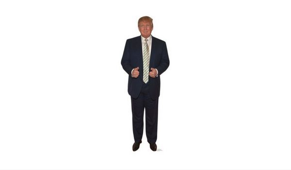 Apartminty Fresh Picks | Election Party | Life-Size Donald Trump Cut Out