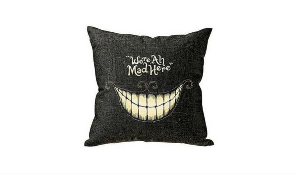 Apartminty Fresh Picks: Throwing A Grown-Up Halloween Party In Your Apartment | Cheshire Cat Pillow