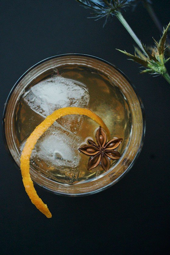 Chai Honey Old Fashioned | Winter Cocktails To Keep You Warm