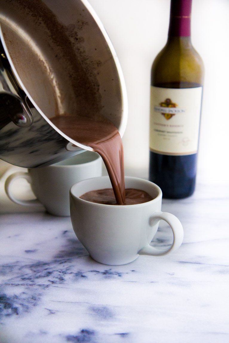 Red Wine Hot Chocolate | Winter Cocktails To Keep You Warm