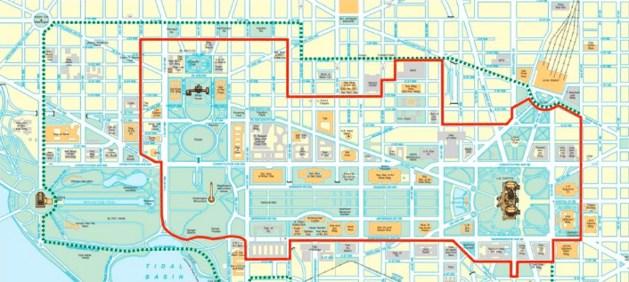 Inauguration Day Road Closures Washington, DC