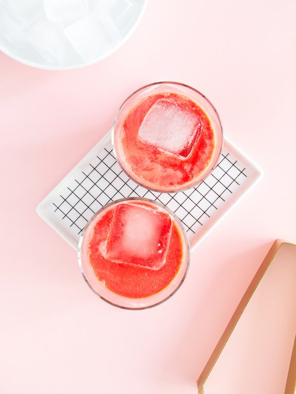 The Blushing Russian | Red Velvet White Russian Cocktail