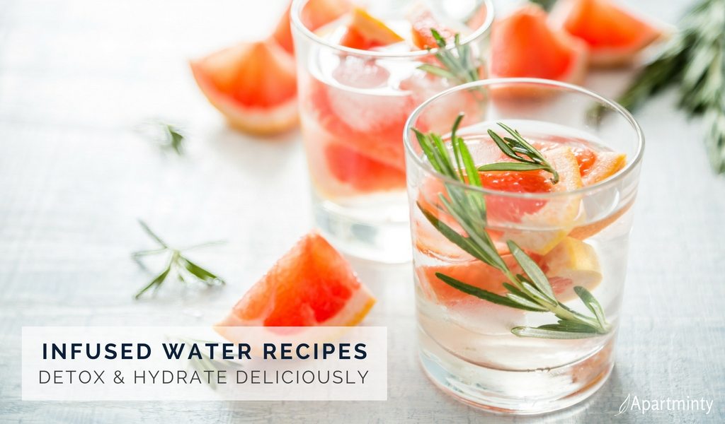 Infused Water Recipes To Help You Hydrate & Detox In The New Year