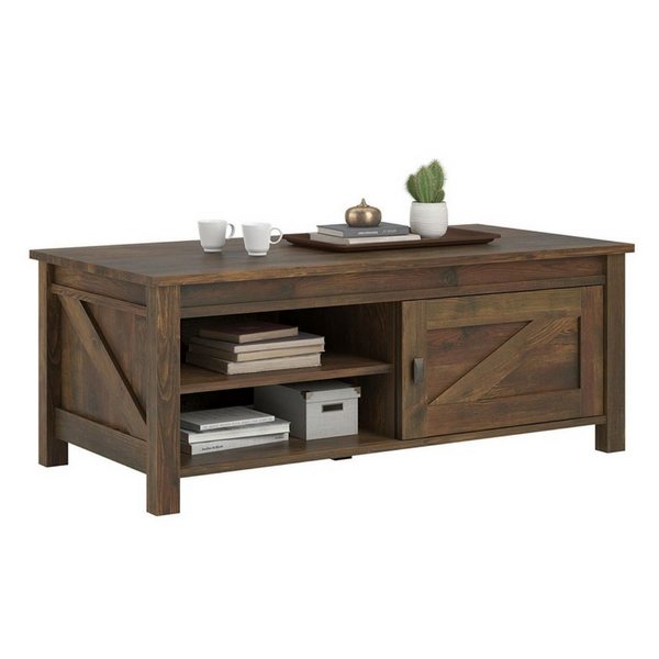 Apartment Furniture For Small Spaces | Furniture With Storage | Barn Pine Coffee Table