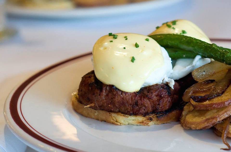 Best Brunches In Arlington, VA | Steak & Eggs Benedict at Carlyle