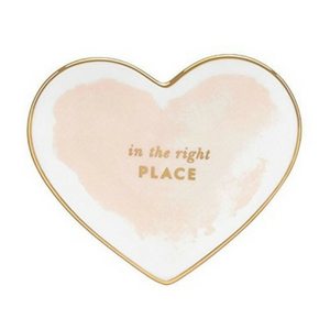 Mother's Day Gift Ideas | Kate Spade Small Heart Trinket Dish | Jewelry Tray