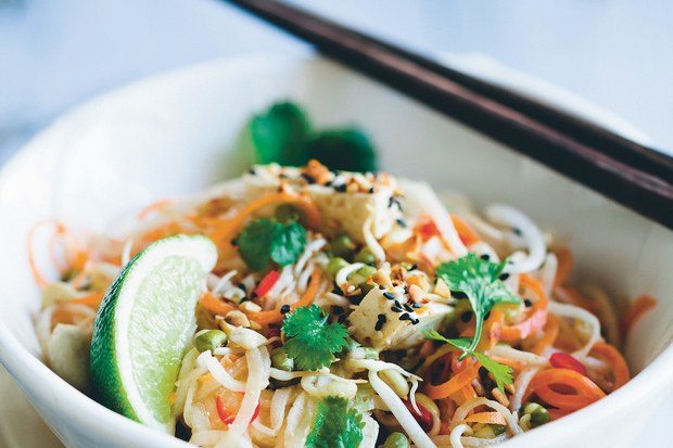 Lightened Up Summer Recipes | Healthy Recipes | No Noodle Pad Thai