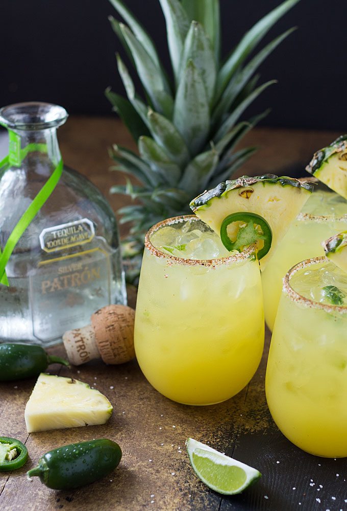 Cinco de Mayo Recipes | Pineapple Jalapeno Margaritas