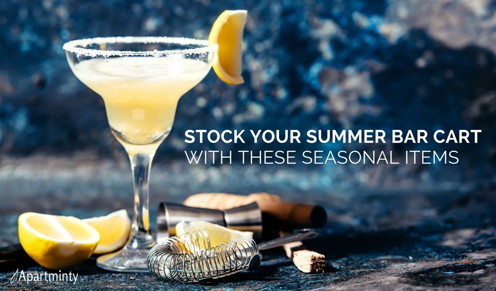 Stock Your Summer Bar Cart With These Fun Seasonal Items