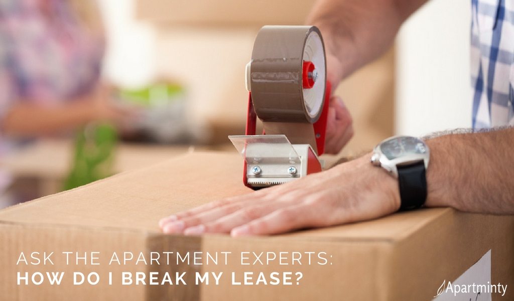 Ask The Apartment Experts: How Do I Break My Lease?