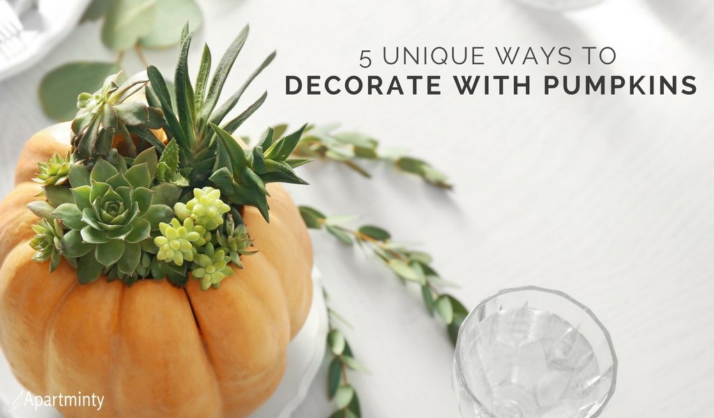 Unique Ways To Decorate With Pumpkins