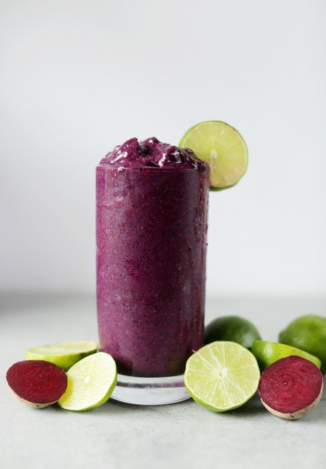 Holiday Detox Recipes | "Beet The Cold" Berry Power Smoothie