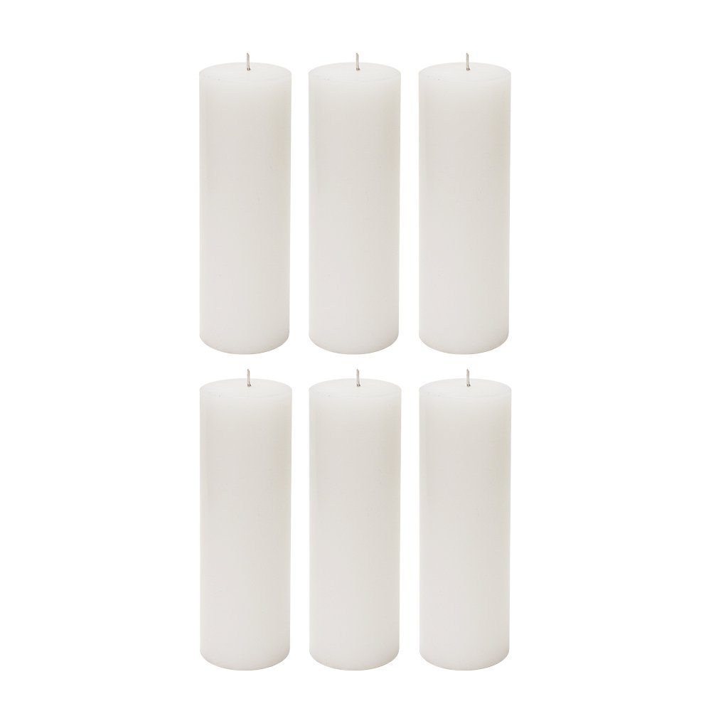 Thanksgiving Tablescape | Entertaining In Your Apartment | Unscented Tall White Pillar Candles