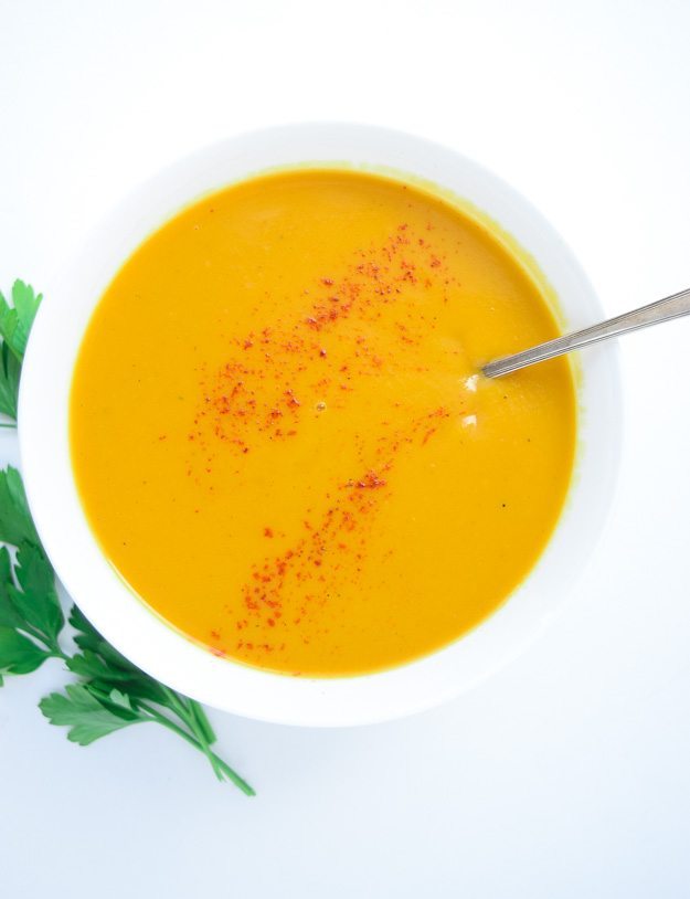 Souping Cleanse Recipes | Detox Turmeric Veggie Soup Whole 30 Paleo