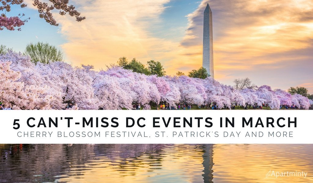 Can't Miss DC March Events 2018 | Cherry Blossom Festival, St. Patrick's Day Parade and More