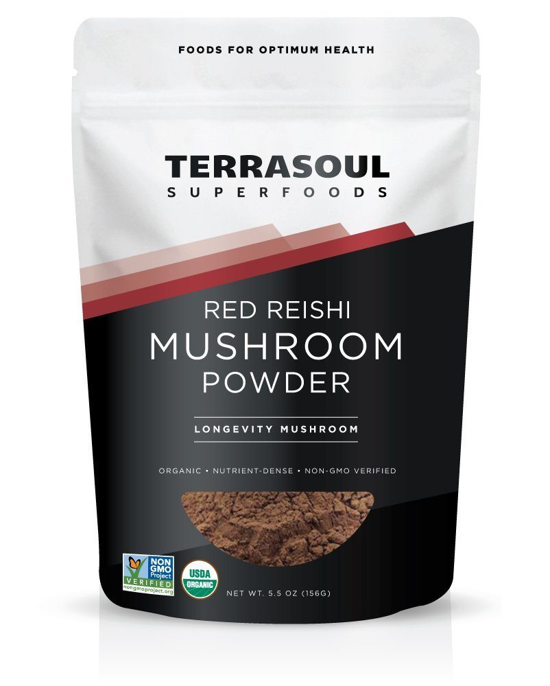 Apartminty Fresh Picks | Tea & Coffee Additions | Organic Red Reishi Mushroom Powder For Wellness 
