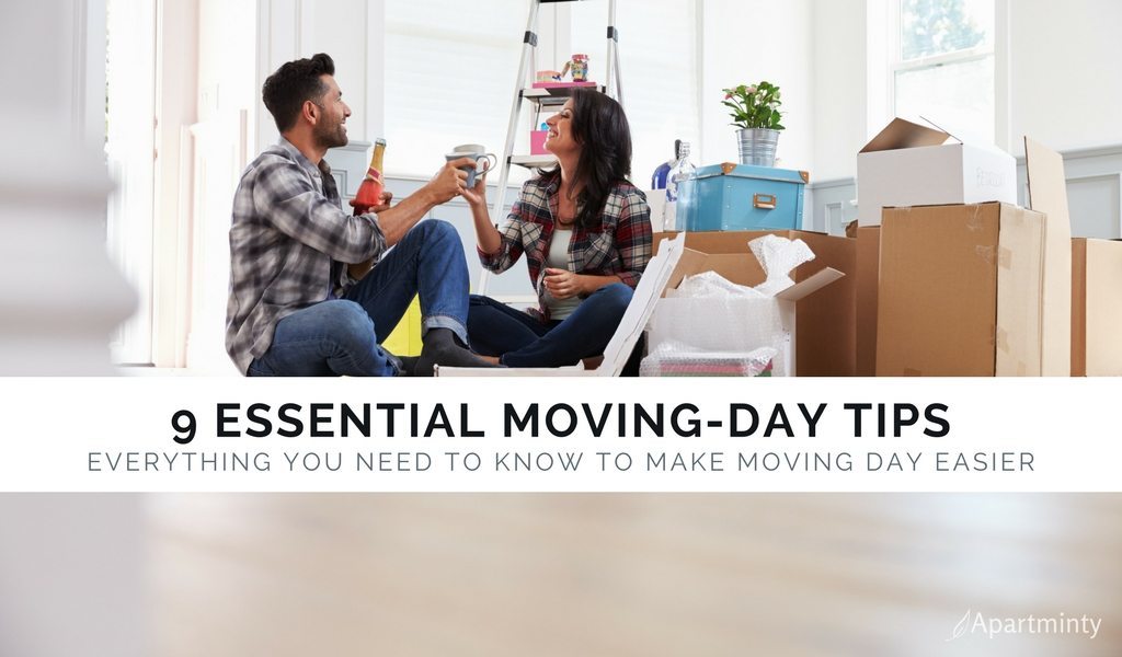 9 Essential Tips For Moving Day