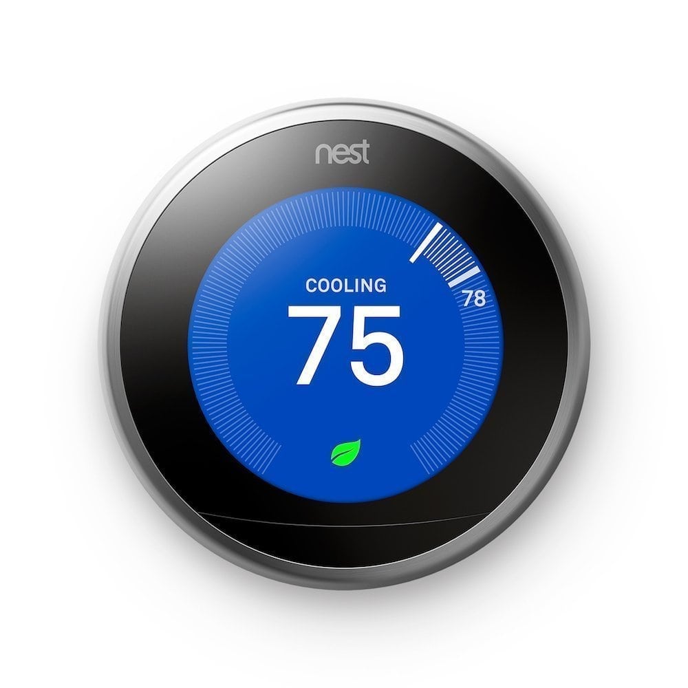 Nest Smart Thermostat | Smart Apartment Technology Gadgets