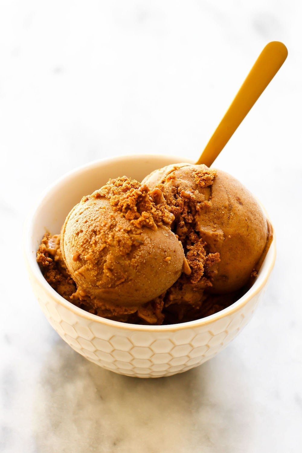 Gingerbread Nice Cream Non-Dairy Ice Cream | Vegan Ice Cream Recipes