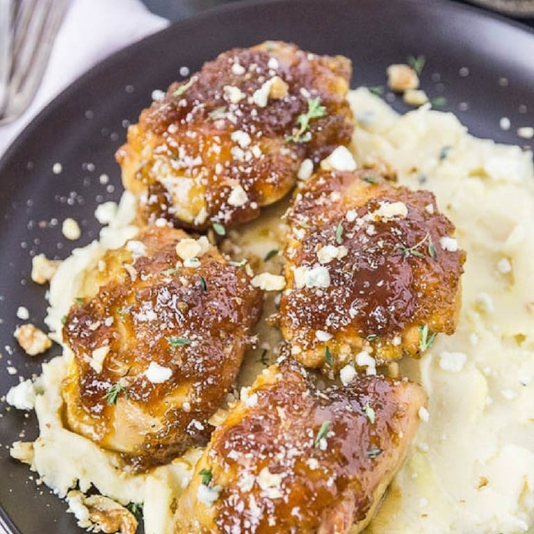 fig and Balsamic Glazed Chicken | Fig Recipes
