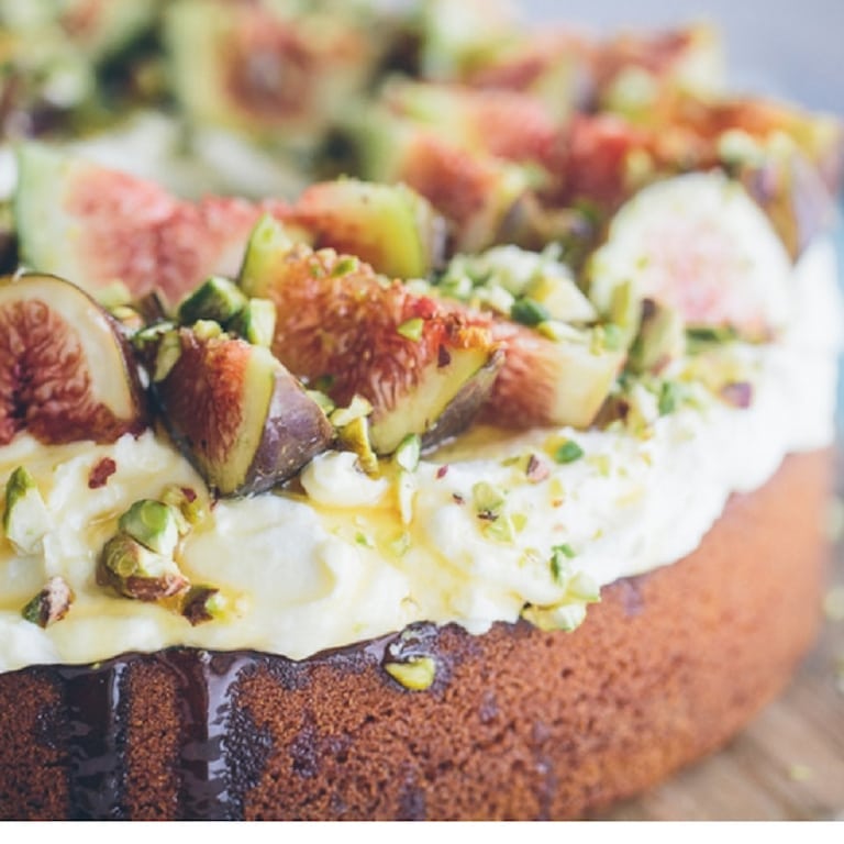 figs and honey cake dessert | Dessert Recipe| Fig Recipe