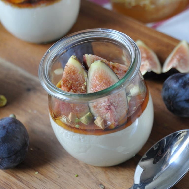 figs with marscapone and honey dessert | Dessert Recipe| Fig Recipe