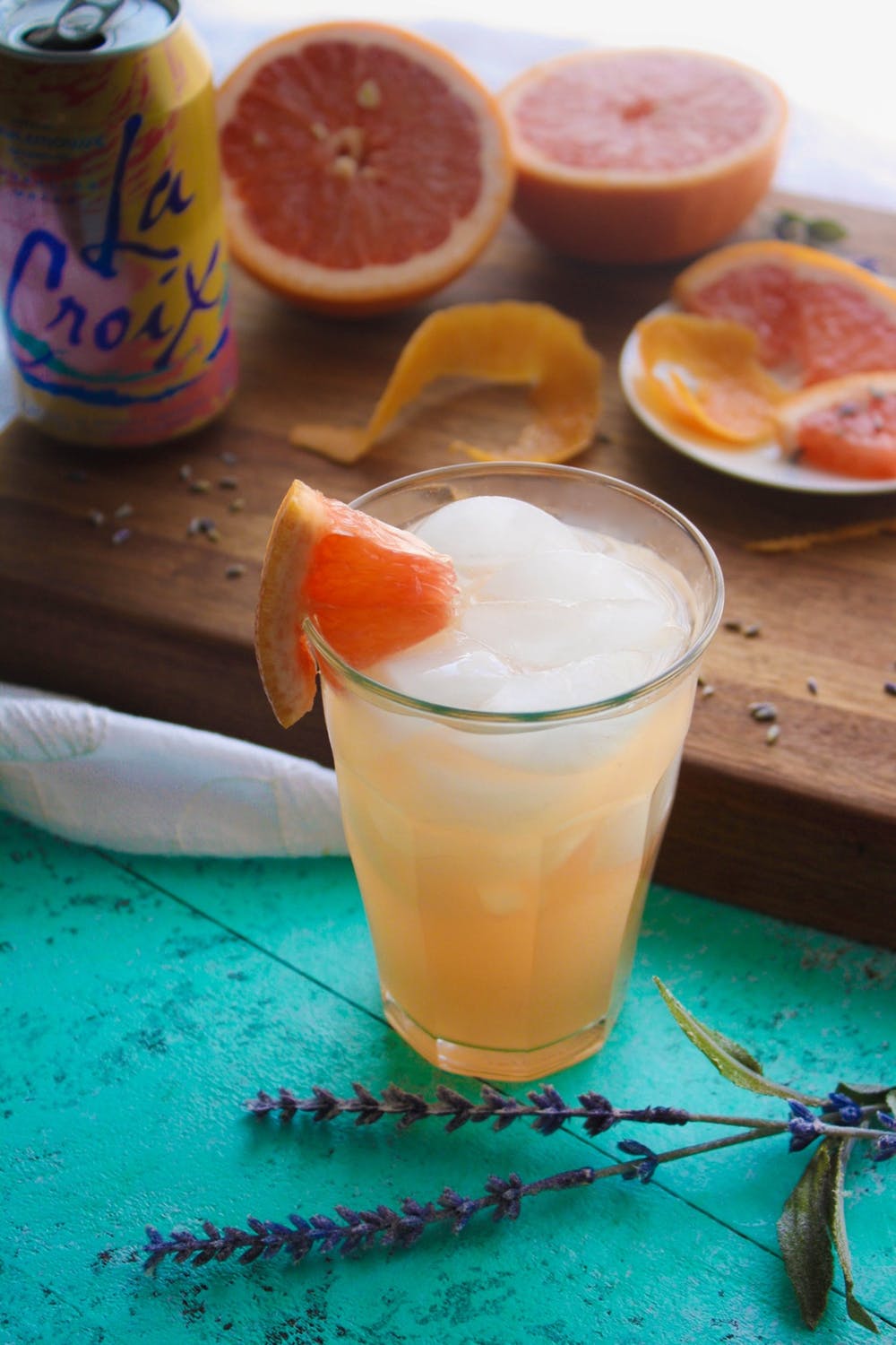 Mocktail Recipes | Grapefruit Lavender Mocktail