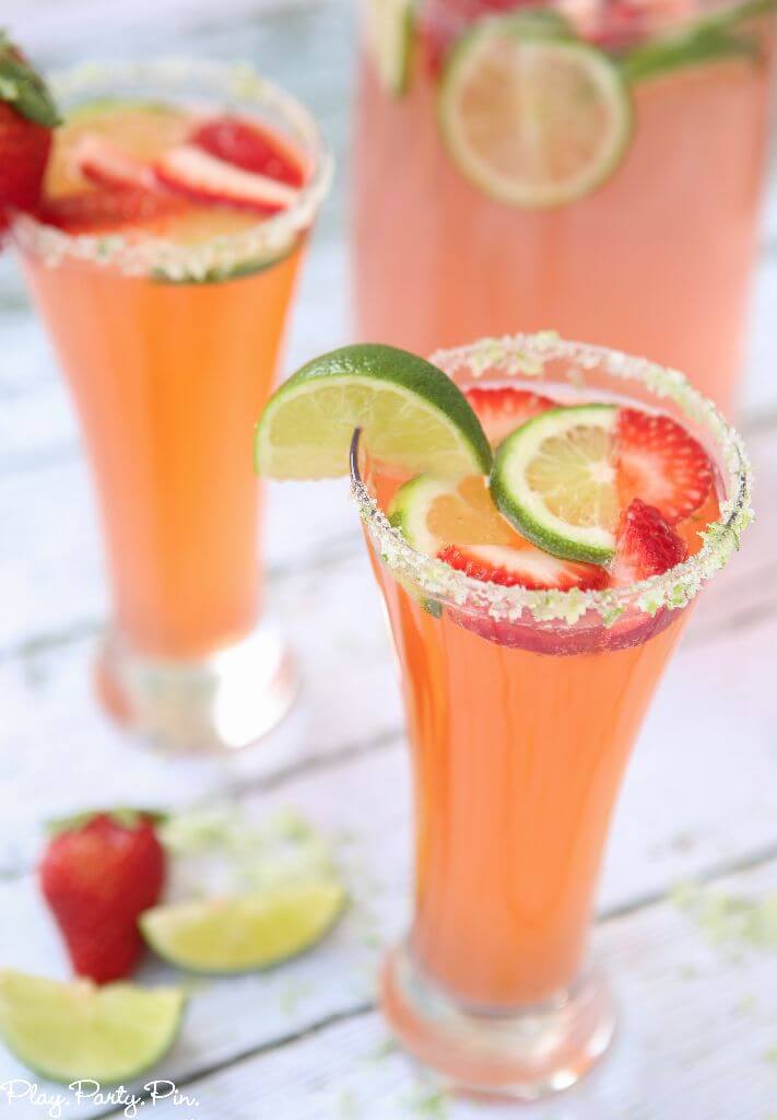 Mocktail Recipes | Citrus Strawberry 